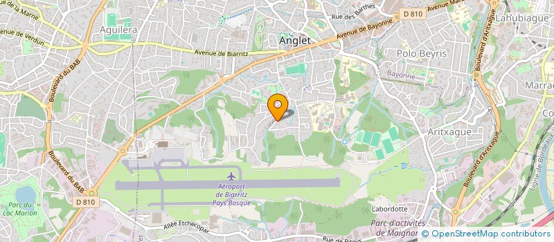 localisation de l'entreprise MADAME LI ZHANG à BIARRITZ