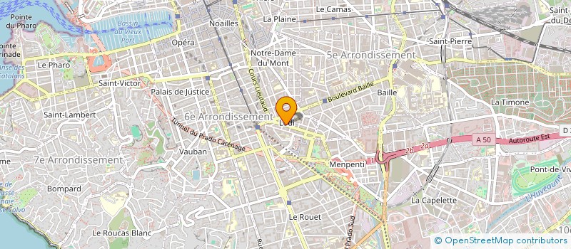 localisation de l'entreprise MADAME LIA APPERE à MARSEILLE