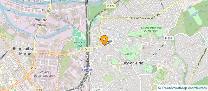 localisation de l'entreprise MADAME LIA DUBIEF à SUCY-EN-BRIE