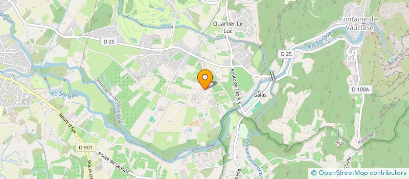 localisation de l'entreprise MADAME LIA FEIGE  SAUMANE-DE-VAUCLUSE