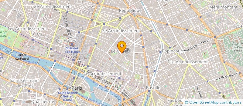 localisation de l'entreprise MADAME LIA LAMMERT à PARIS