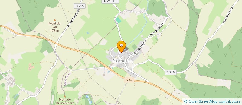 localisation de l'entreprise MADAME LIA SERGENT  ESCUILLES