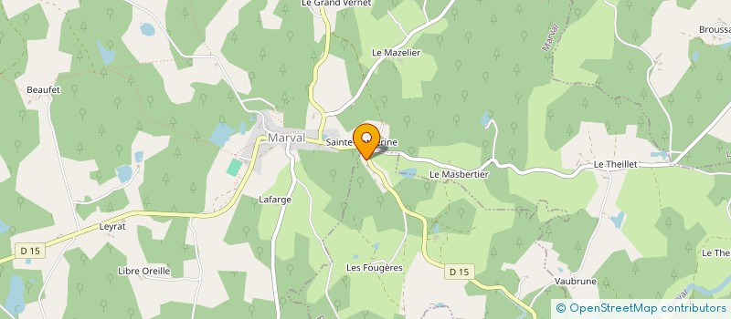 localisation de l'entreprise MADAME LIA VERRIEZ à PENSOL