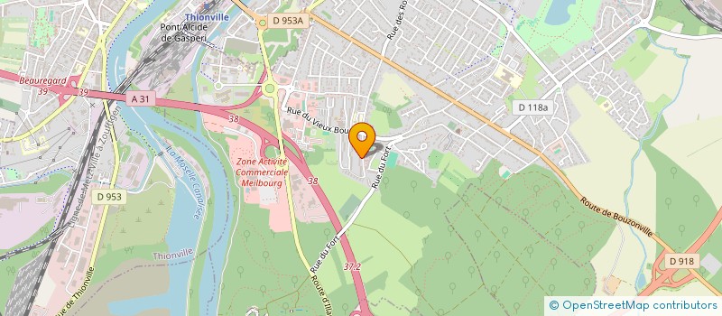 localisation de l'entreprise MADAME LIAH BONTE  YUTZ