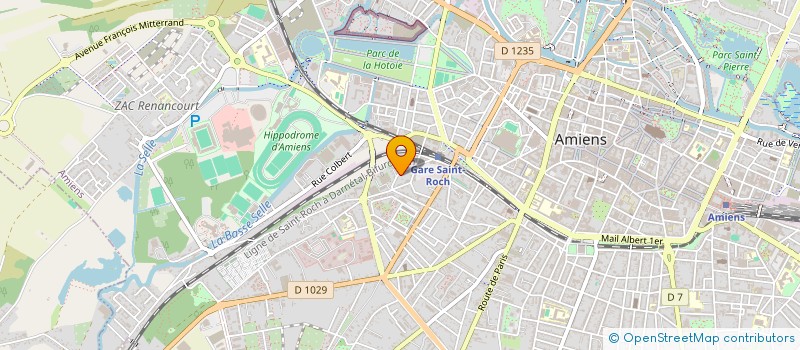 localisation de l'entreprise MADAME LIAN CHEN à AMIENS