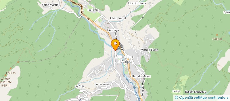 localisation de l'entreprise MADAME LIAN ROPER  SAINT-JEAN-D'AULPS