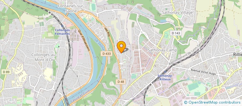 localisation de l'entreprise MADAME LIANA BEKEEVA  FONTAINES-SUR-SAONE