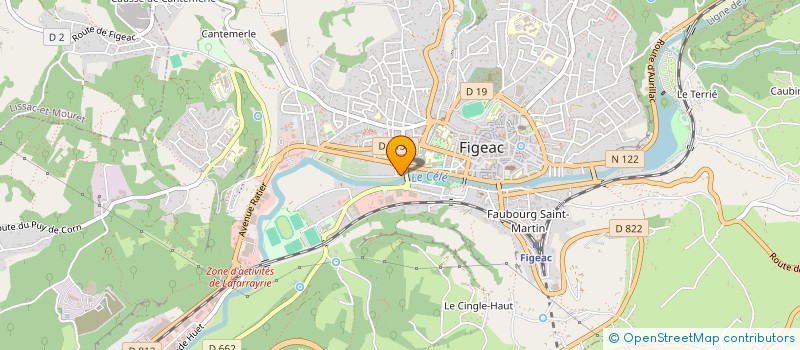 localisation de l'entreprise MADAME LIANA DIMA  FIGEAC