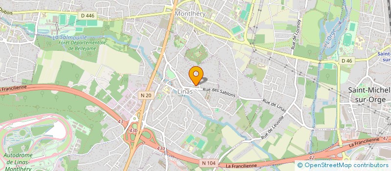 localisation de l'entreprise MADAME LIANA DJINDOEVA  LINAS