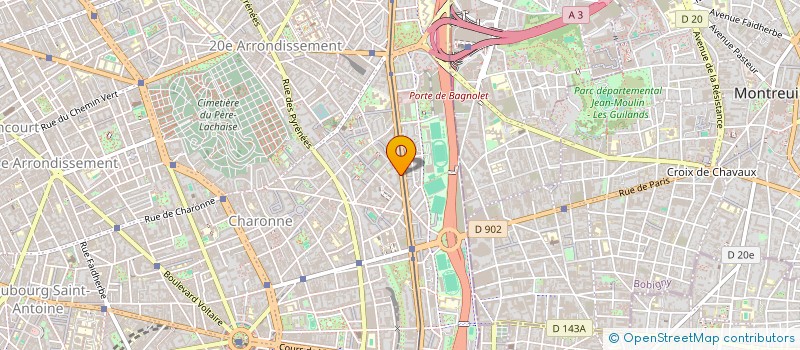 localisation de l'entreprise MADAME LIANA FLORES REYES  PARIS