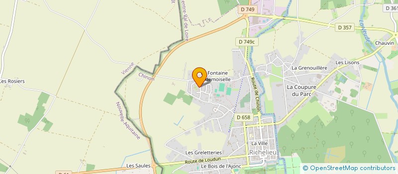 localisation de l'entreprise MADAME LIANA MAQUET  RICHELIEU