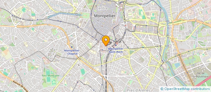 localisation de l'entreprise MADAME LIANA RABERANTO à MONTPELLIER