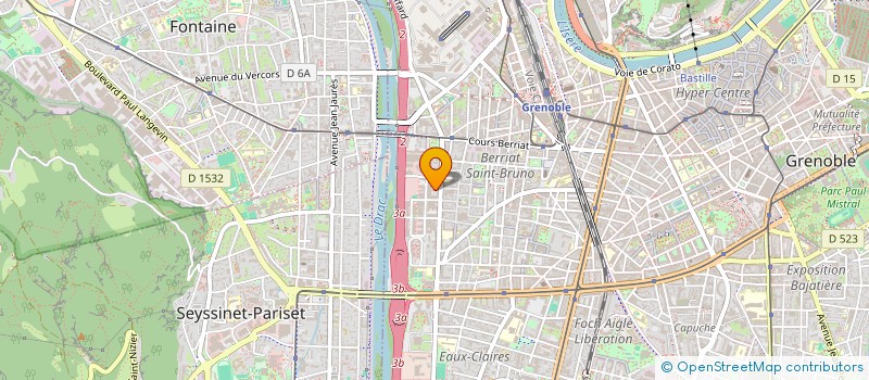 localisation de l'entreprise MADAME LIANA RISCU  GRENOBLE