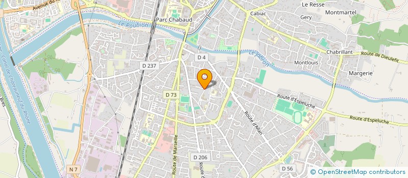 localisation de l'entreprise MADAME LIANA YUDKINA  MONTELIMAR