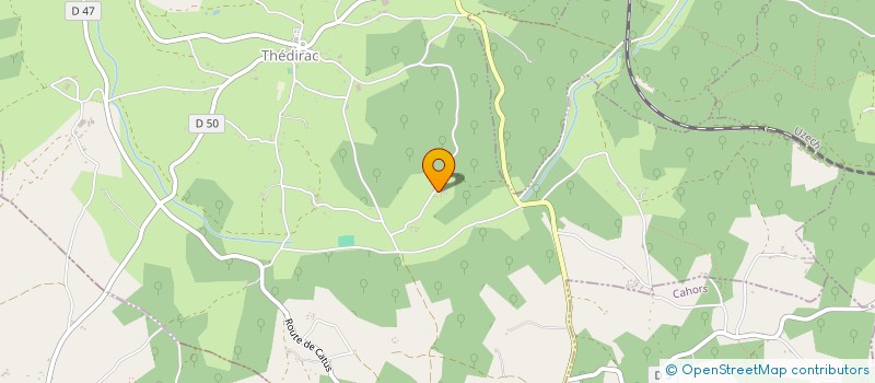 localisation de l'entreprise MADAME LIANE CAVALIER  THEDIRAC