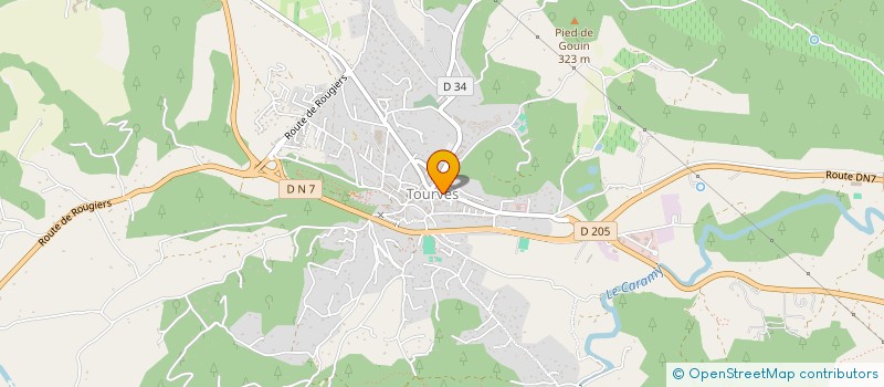 localisation de l'entreprise MADAME LIANE EBERHARDT  TOURVES