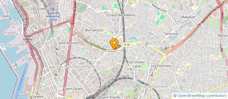 localisation de l'entreprise MADAME LIANE ROSANO à MARSEILLE