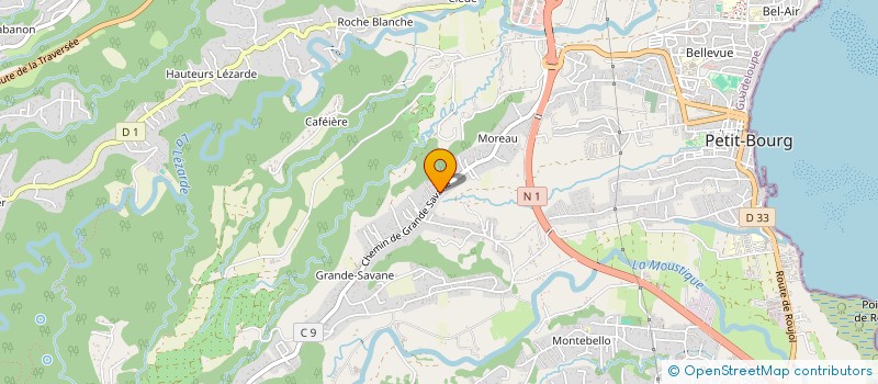 localisation de l'entreprise MADAME LIANE SILEBER à PETIT-BOURG