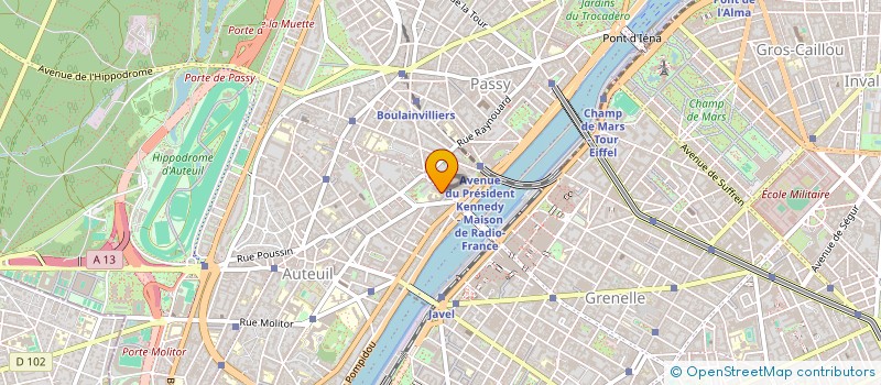 localisation de l'entreprise MADAME LIANE TATY  PARIS