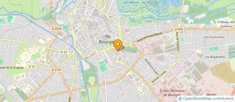 localisation de l'entreprise MADAME LIANNA MANUKYAN  BOURGES