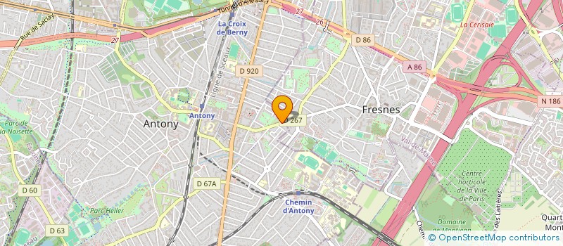 localisation de l'entreprise MADAME LIANYI SHAN à ANTONY