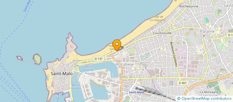 localisation de l'entreprise MADAME LIAT SANDAK  SAINT-MALO