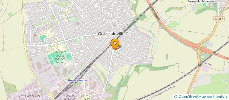 localisation de l'entreprise MADAME LIBERA BARRA à GOUSSAINVILLE