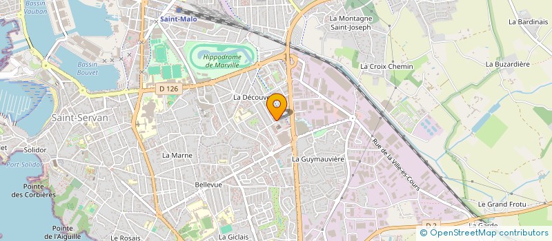 localisation de l'entreprise MADAME LIBERINA ESPOSITO à SAINT-MALO
