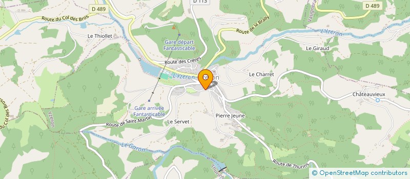 localisation de l'entreprise MADAME LIBERTAD MARTIN  YZERON