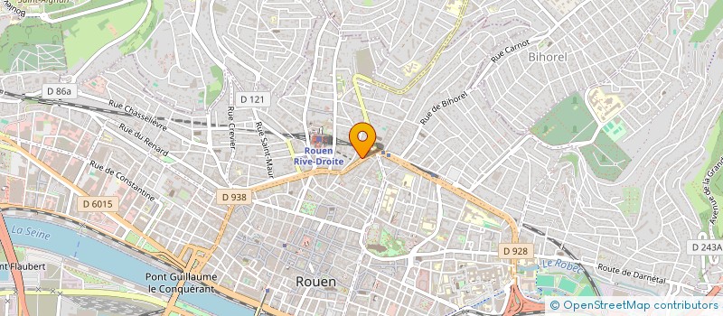 localisation de l'entreprise MADAME LIBERTE CABIAC à ROUEN