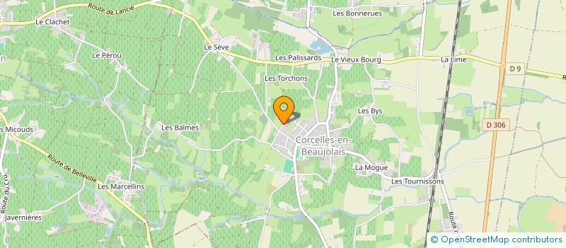 localisation de l'entreprise MADAME LIBO YU à CORCELLES-EN-BEAUJOLAIS