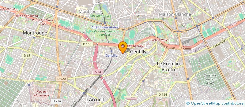 localisation de l'entreprise MADAME LIDA ANI VENDRAME à GENTILLY