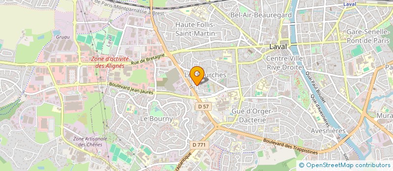 localisation de l'entreprise MADAME LIDA MOHAMMADI à LAVAL