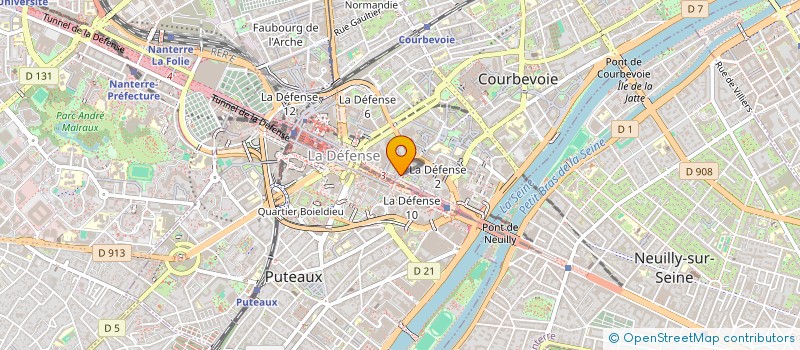 localisation de l'entreprise MADAME LIDA RIZOU à COURBEVOIE