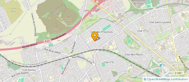 localisation de l'entreprise MADAME LIDIA BLAIN  LENS