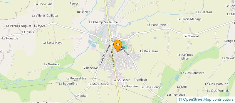 localisation de l'entreprise MADAME LIDIA CARAPINHA à IRODOUER