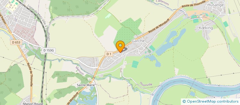 localisation de l'entreprise MADAME LIDIA CECCATO  THIONVILLE