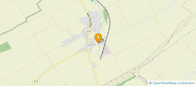 localisation de l'entreprise MADAME LIDIA CECILIOT  LUYERES