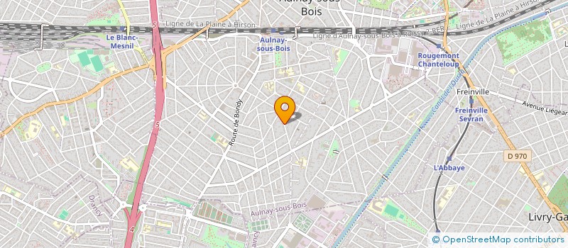 localisation de l'entreprise MADAME LIDIA CIOBANITA à AULNAY-SOUS-BOIS