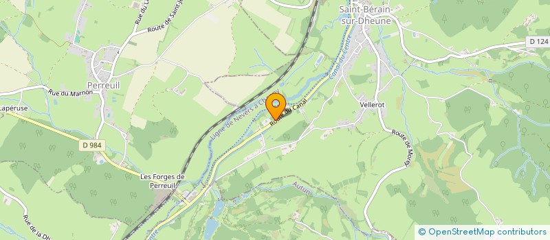 localisation de l'entreprise MADAME LIDIA DI-ILIO  SAINT-BERAIN-SUR-DHEUNE