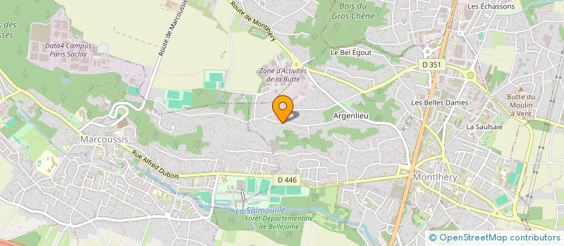 localisation de l'entreprise MADAME LIDIA DIAS  MONTLHERY