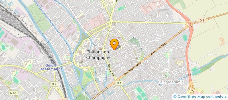 localisation de l'entreprise MADAME LIDIA JUAN  CHALONS-EN-CHAMPAGNE