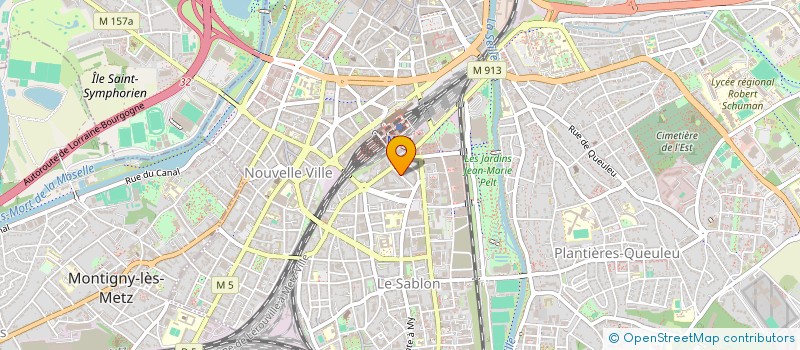 localisation de l'entreprise MADAME LIDIA KUCMA  METZ