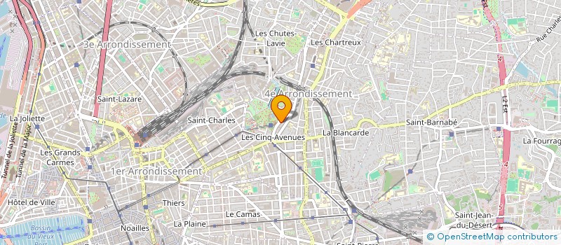 localisation de l'entreprise MADAME LIDIA NAGREBETSKA à MARSEILLE