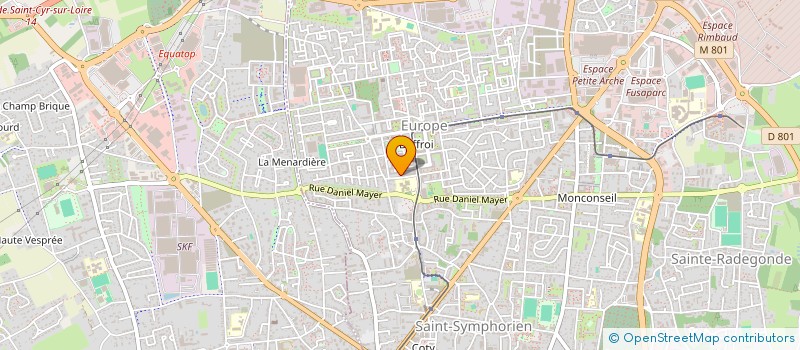 localisation de l'entreprise MADAME LIDIA OUBEID à TOURS