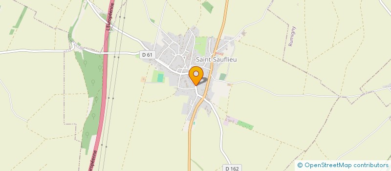 localisation de l'entreprise MADAME LIDIA PEREIRA OLIVEIRA  SAINT-SAUFLIEU