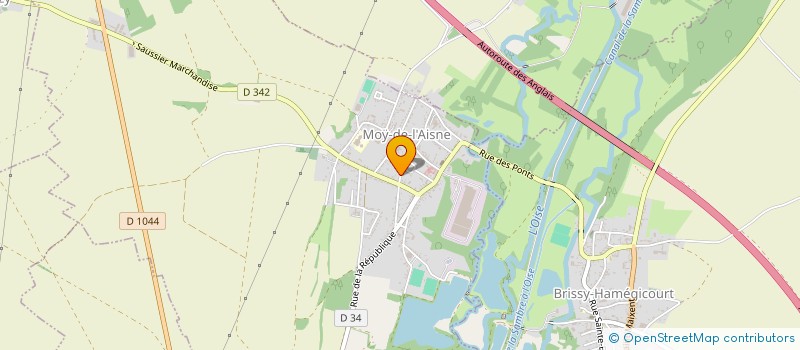 localisation de l'entreprise MADAME LIDIA SAMPAIO MAIA DOS REIS à MOY-DE-L'AISNE