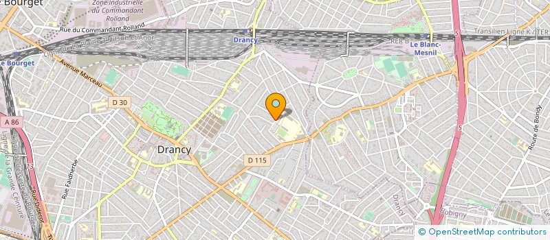 localisation de l'entreprise MADAME LIDIANE CORREIA GODINHO à DRANCY