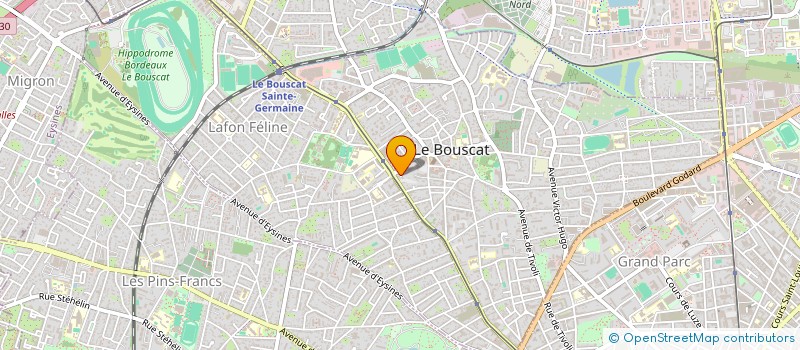 localisation de l'entreprise MADAME LIDIJA FILIPOVIC  LE BOUSCAT