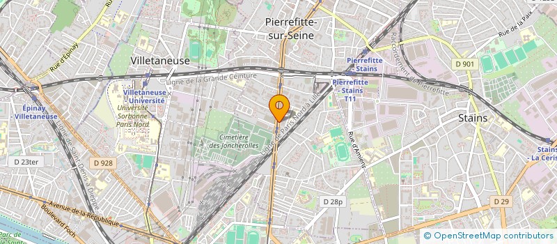 localisation de l'entreprise MADAME LIDIJA MIHAJLOVIC à PIERREFITTE-SUR-SEINE